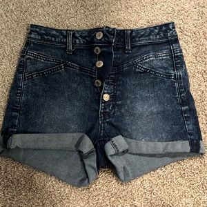 High waisted shorts